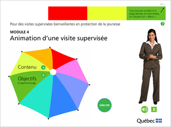 Visites supervisées